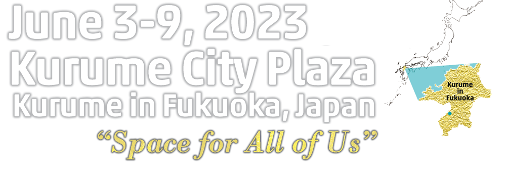 Kurume in Fufkuoka,JAPAN June 3-9, 2023
